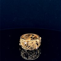 Ring Cianfrone Gioielli Woman in Gold Diamante 0.05 Ct ANOR-130-198 - ANOR-130-198